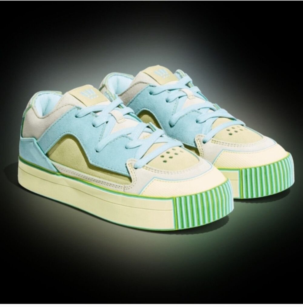 MSCHF Gobstompers “Off Lemon” Sneakers Size 4Y / 5.5W NEW w/ Box & Extra Laces
